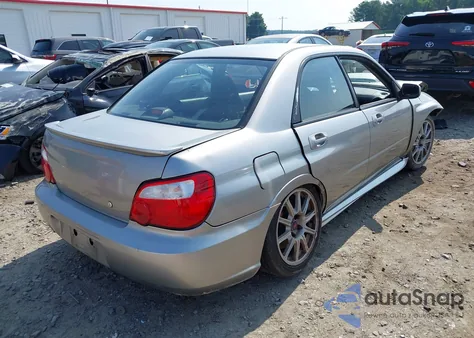 2005 Subaru Impreza Wrx Sti z USA, uszkodzony, nr VIN JF1GD70625L521121